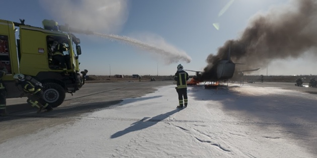 Çukurova Uluslararası Havalimanı’nda Uçak Kazası Tatbikatı Yapıldı